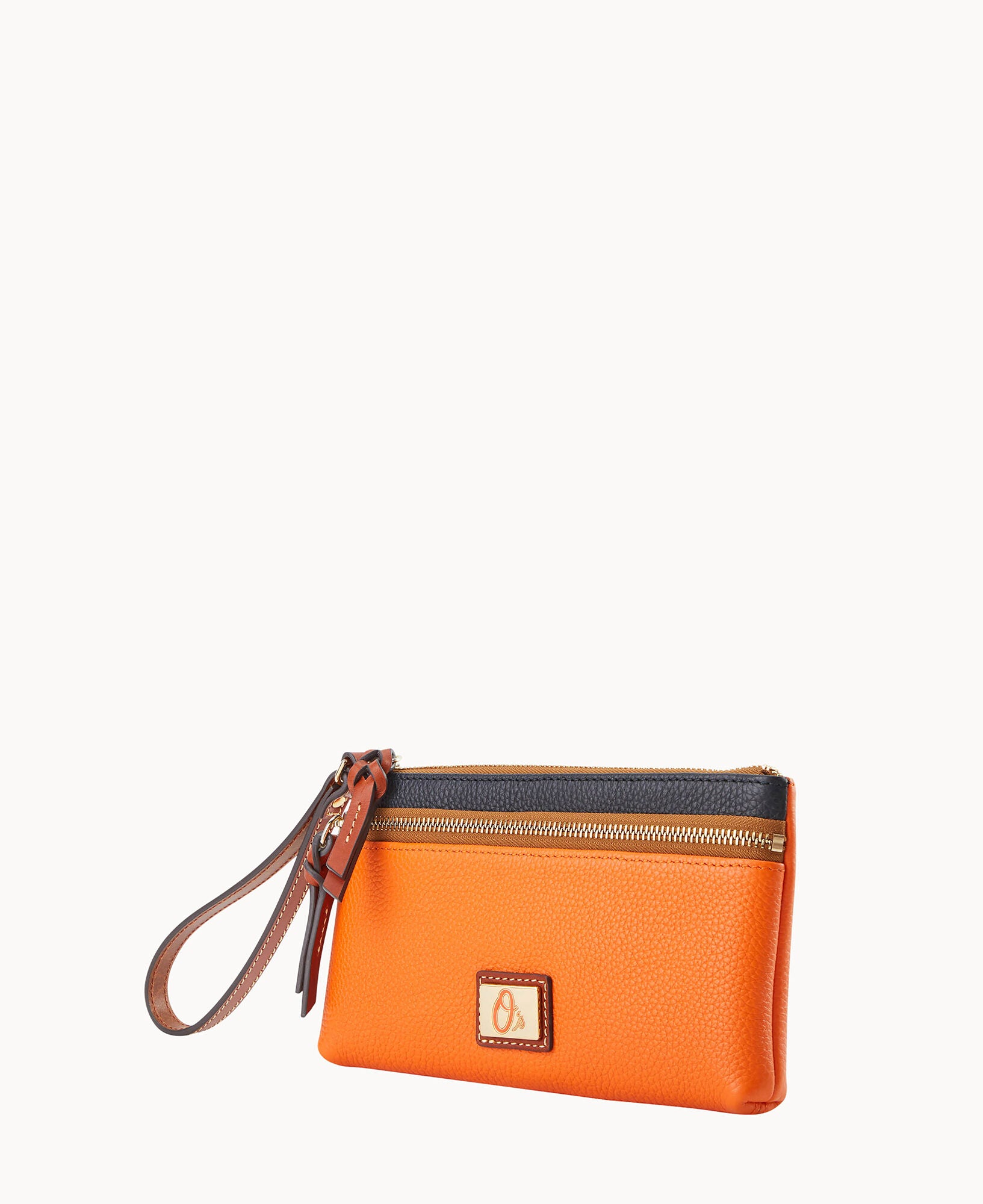 MLB Orioles Double Zip Wristlet – Dooney & Bourke
