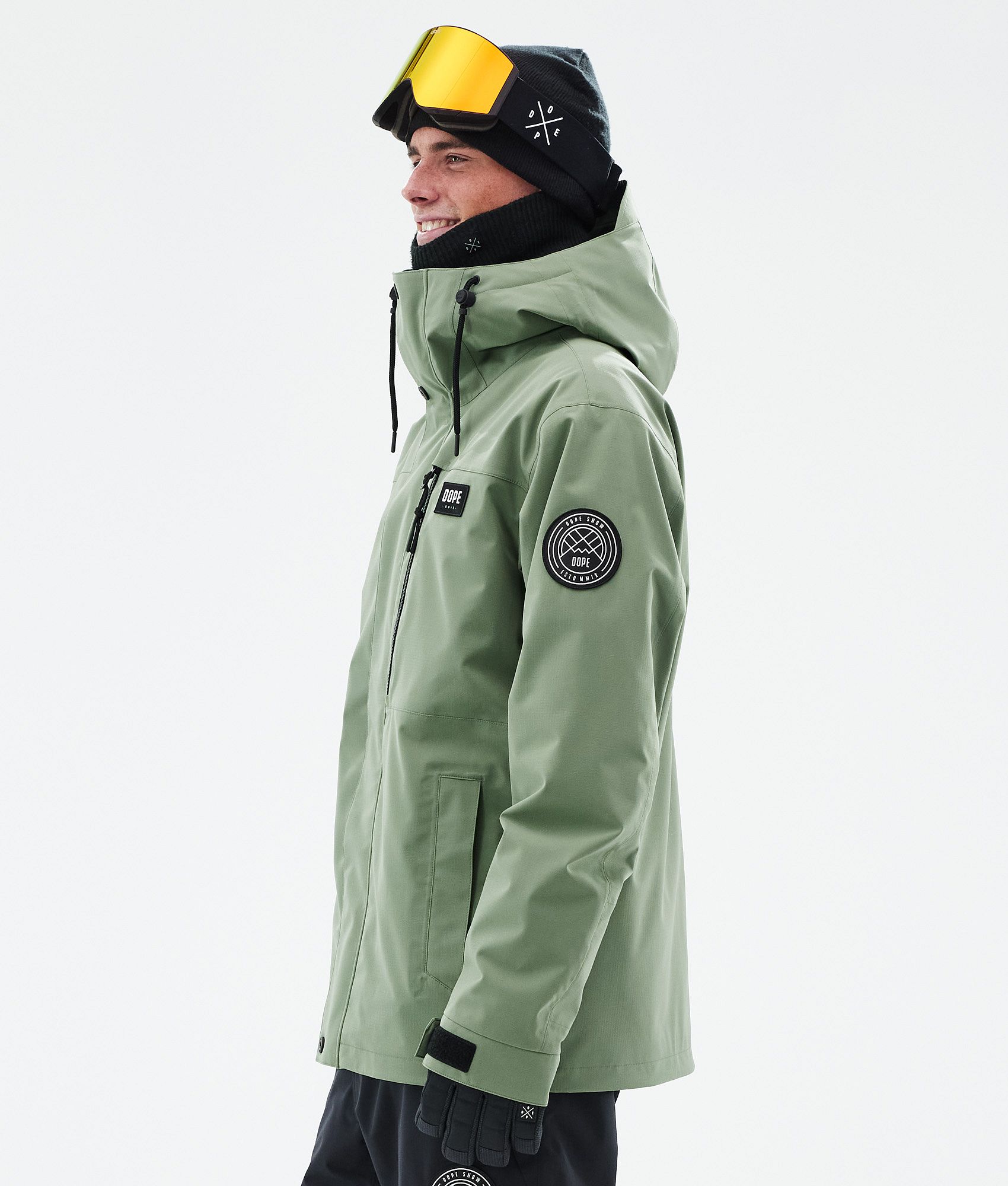 Dope Blizzard Full Zip 24 Ski Jacket Men Moss Green | Dopesnow.com