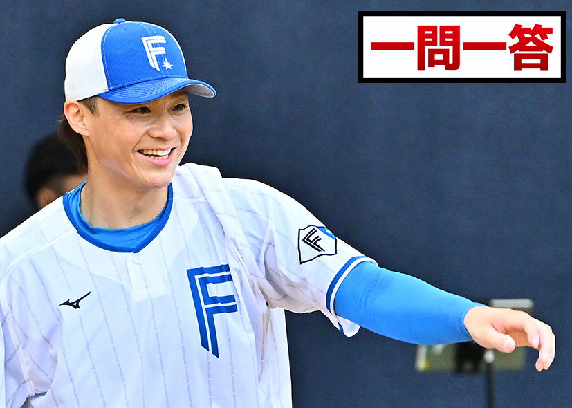 一問一答】山崎福也 キャンプ初ブルペン46球 〝さちやモデル〟到着で