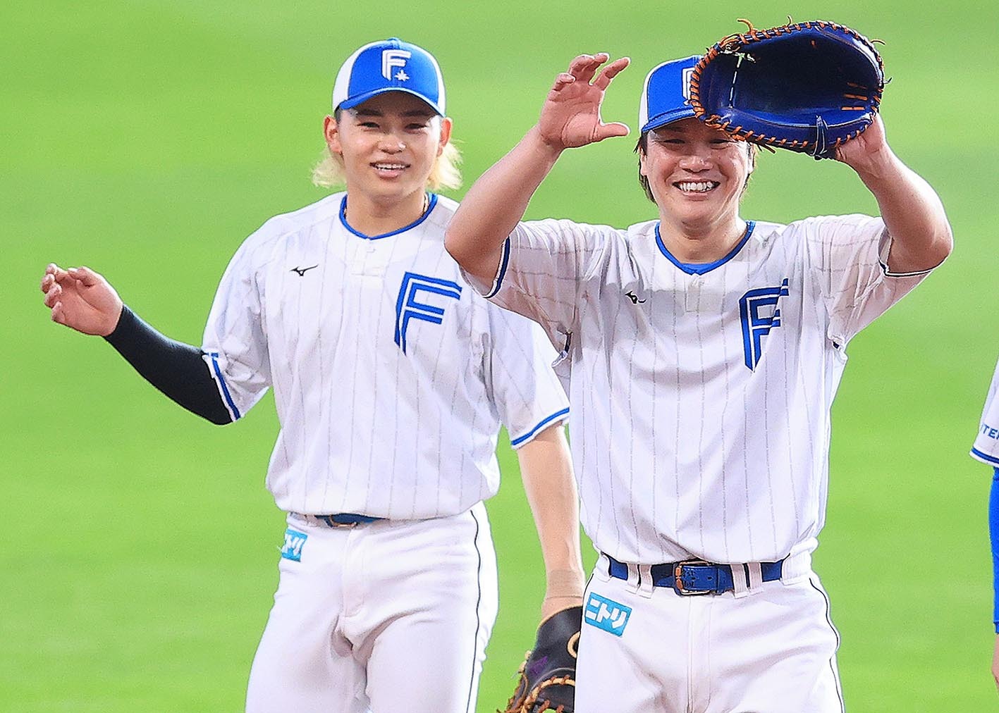 山崎福也＆田宮裕涼 来季は〝ゆあさち〟で10勝 山崎「強気な