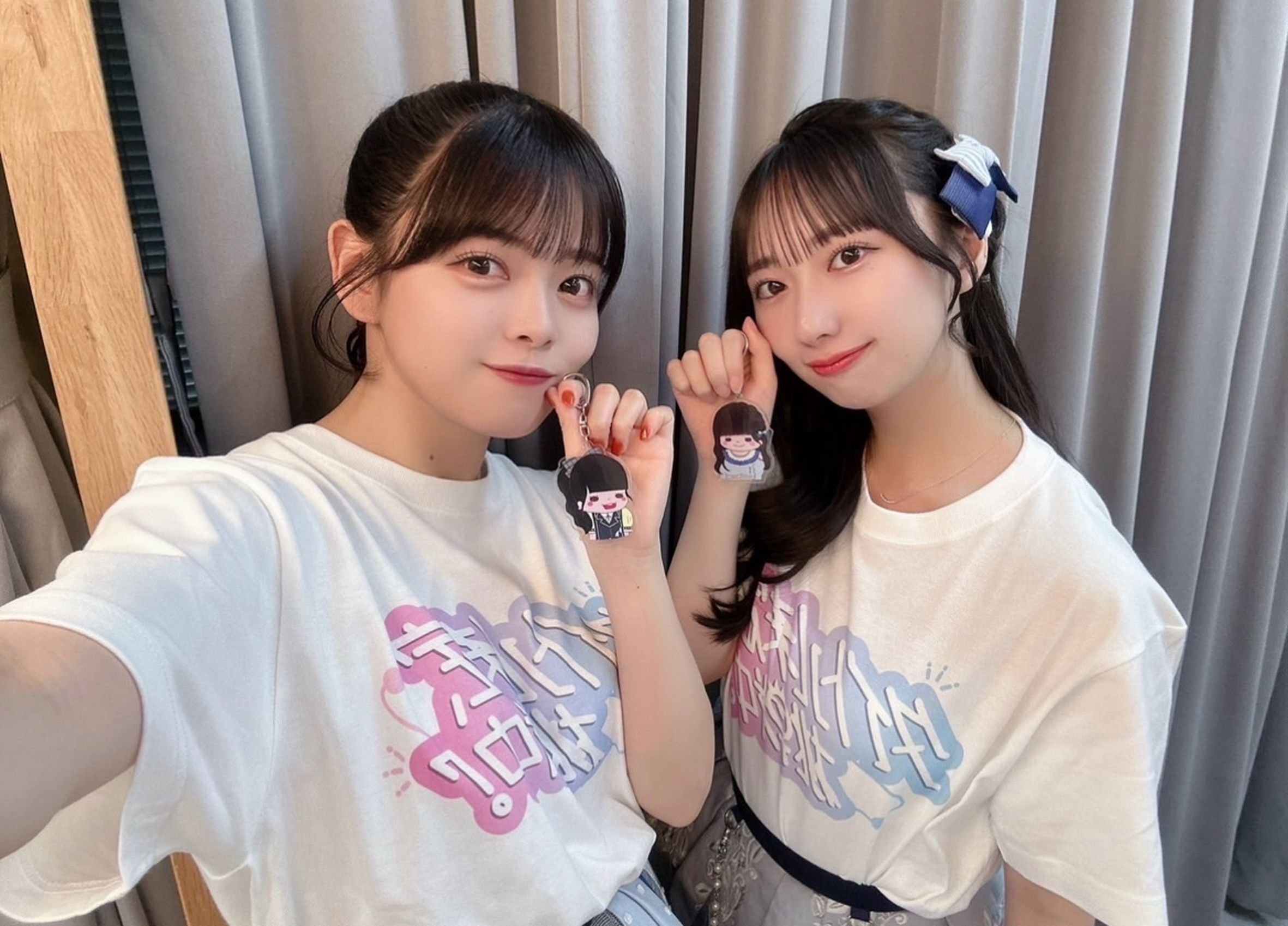 タイトル未定の日常】＃68 阿部葉菜と谷乃愛 姉妹のような2人 | 道