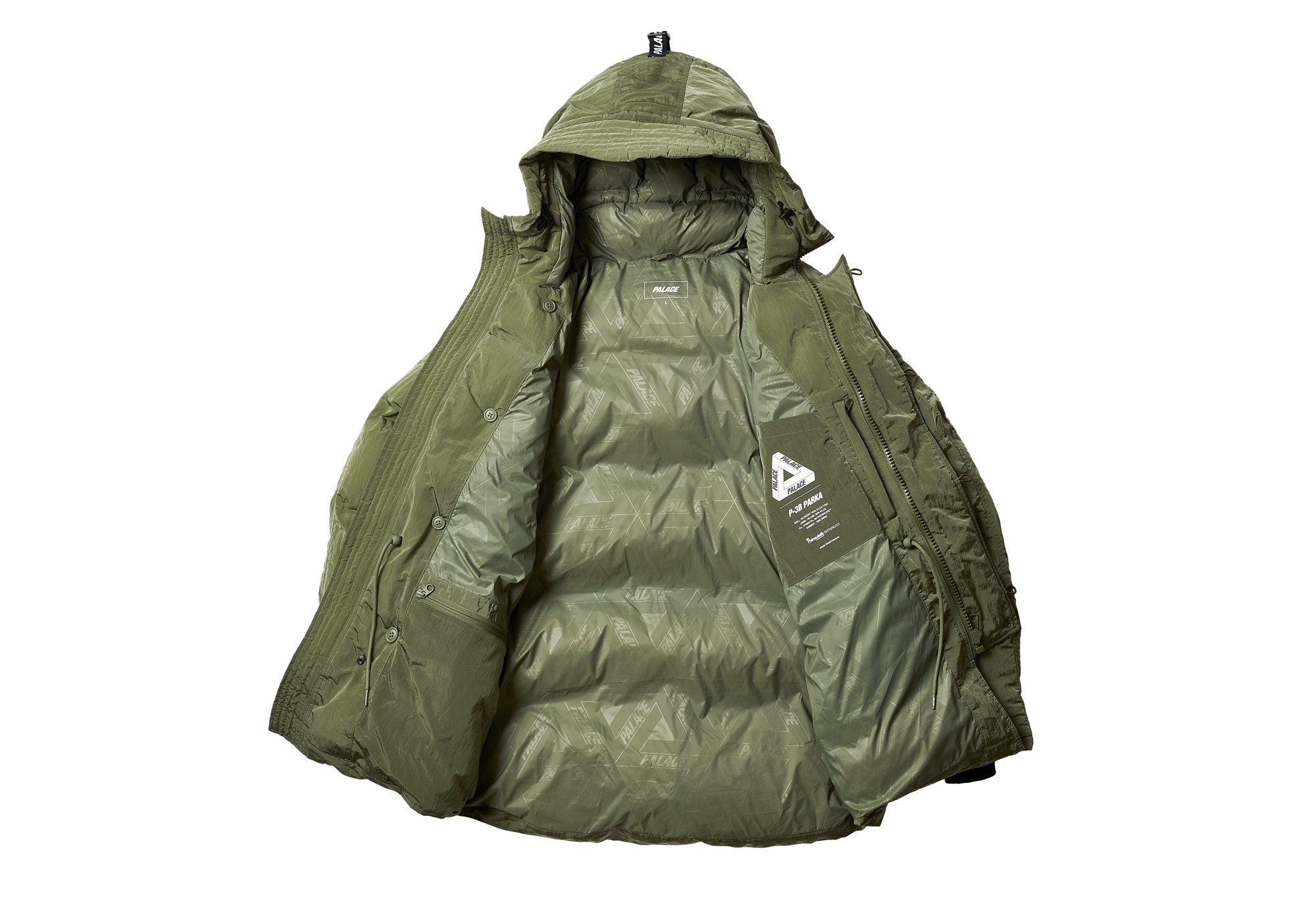 P-3B BAFFLE PARKA | PALACE SKATEBOARDS