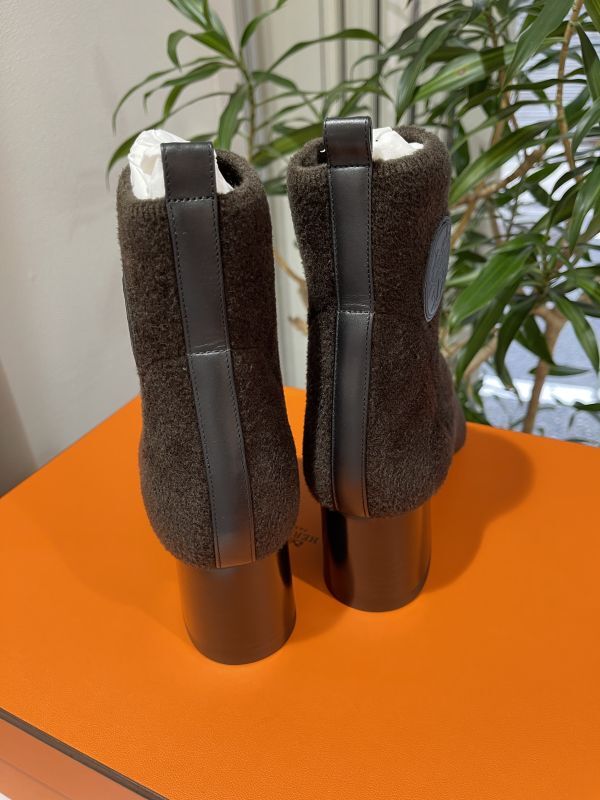新品】【未使用品】HERMES エルメス ショートブーツ ヴォルヴェール 60