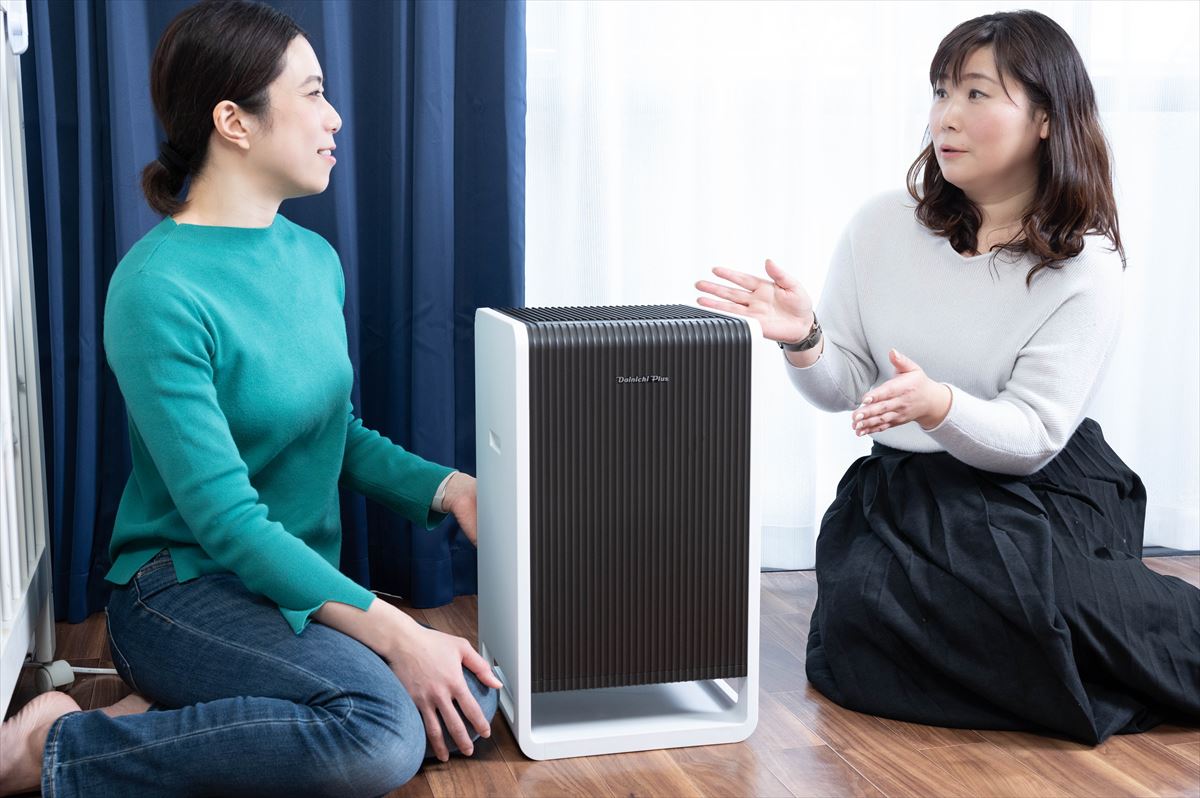 プロが語る「空気清浄機の選び方」に新米ママが心から納得！ ダイニチ