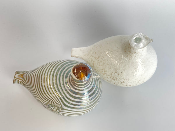 Long-Tailed Duck green & white - Oiva Toikka Nuutajärvi Finland