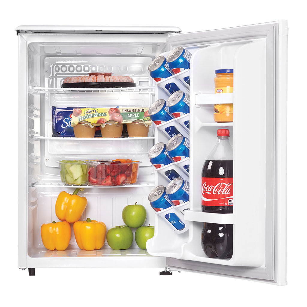 Danby 2.6 cu. ft. Compact Fridge in White - DAR026A1WDD | Danby Canada