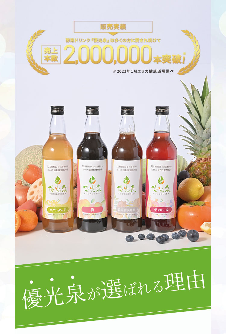 優光泉（定期） - ファスティング・酵素ドリンク・置き換えダイエット