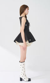 ビジューフレアバルーンミニドレス – Darich (ダーリッチ)