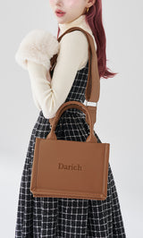 ロゴショルダーレザーミニトートバッグ – Darich (ダーリッチ)