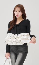 ボリュームフレアニットチュニック – Darich (ダーリッチ)