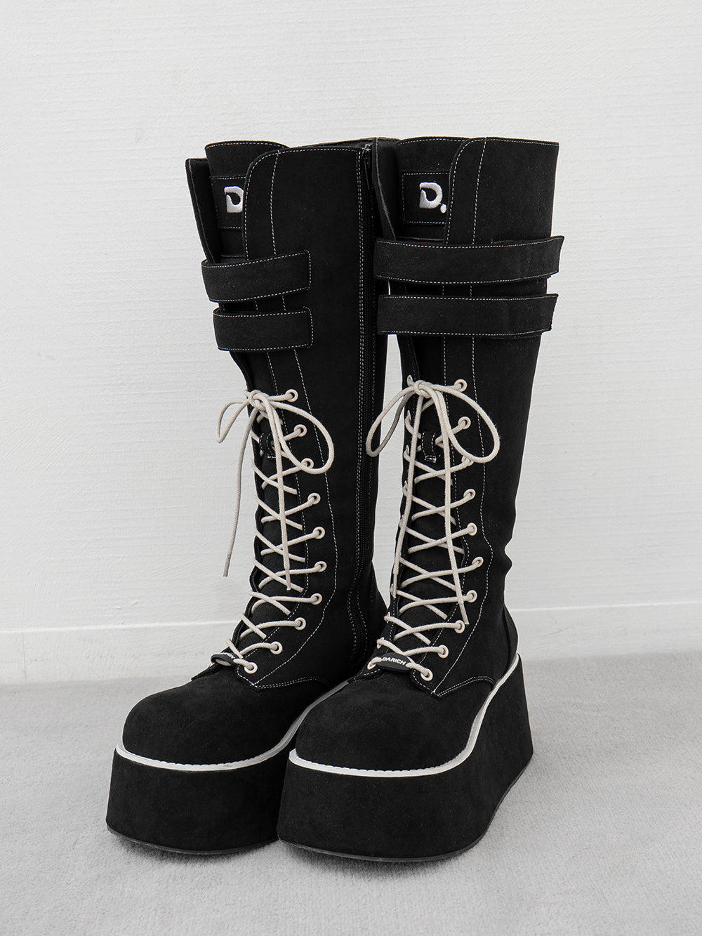 Dロゴボリュームステッチロングブーツ – Darich (ダーリッチ)