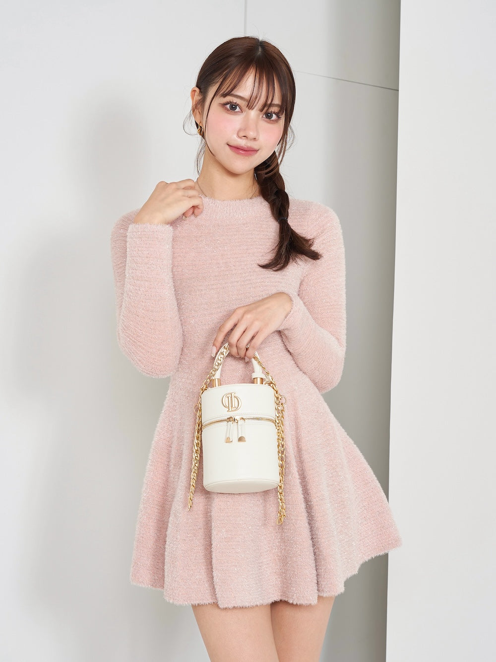 ラメシャギーニットミニワンピース – Darich (ダーリッチ)