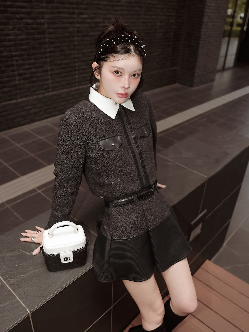 ラインレザーツイードジャケット – Darich (ダーリッチ)