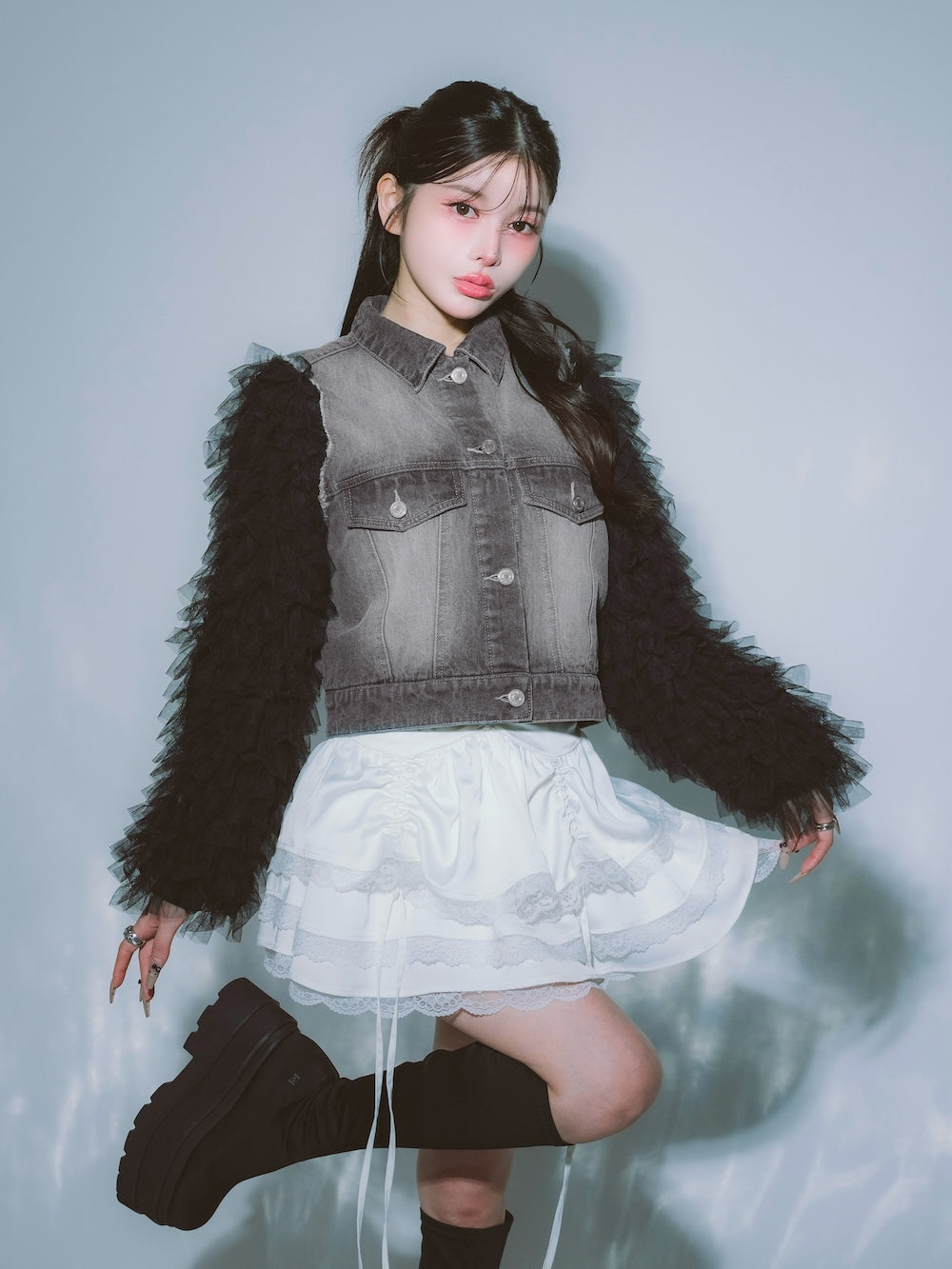 ランダムフリルミニスカート – Darich (ダーリッチ)