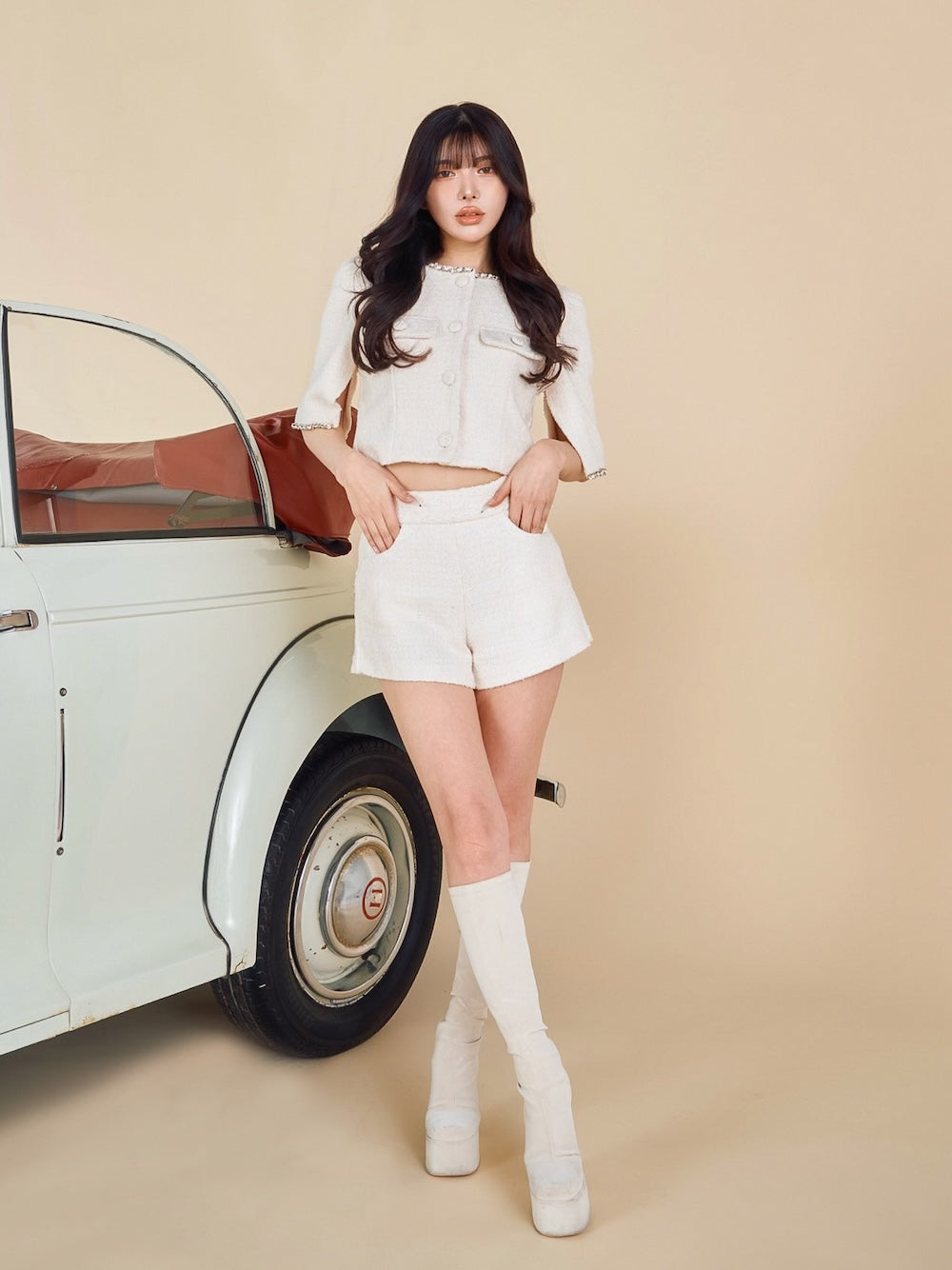 チェーンツイードショートジャケット – Darich (ダーリッチ)