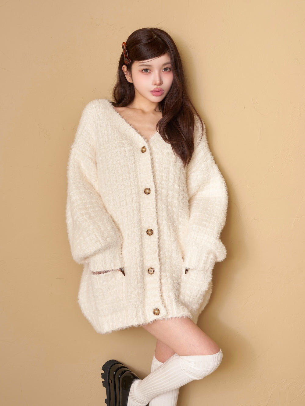 モールボリュームニットカーディガン – Darich (ダーリッチ)