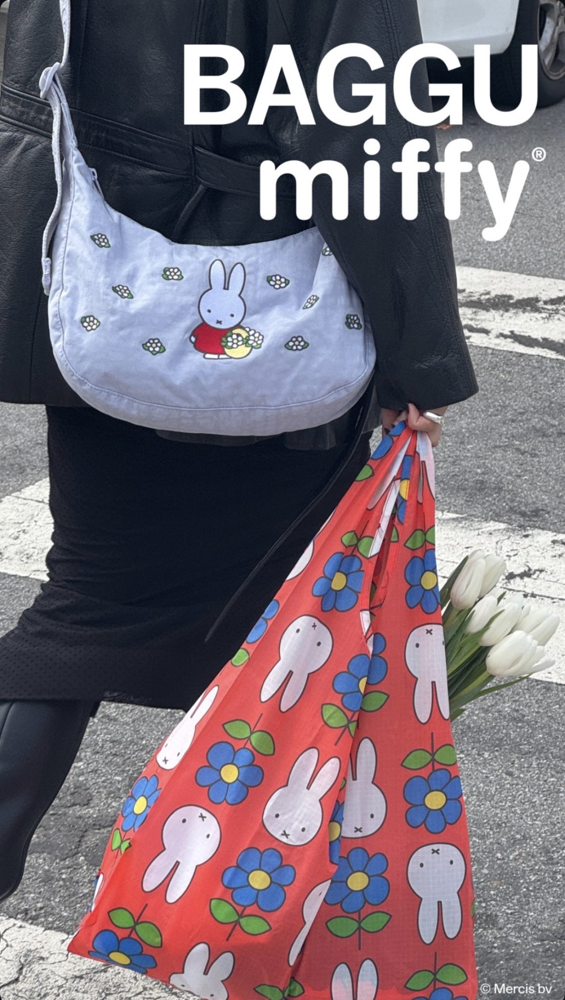 Baggu Set of 3: Miffy – Darling Clementine