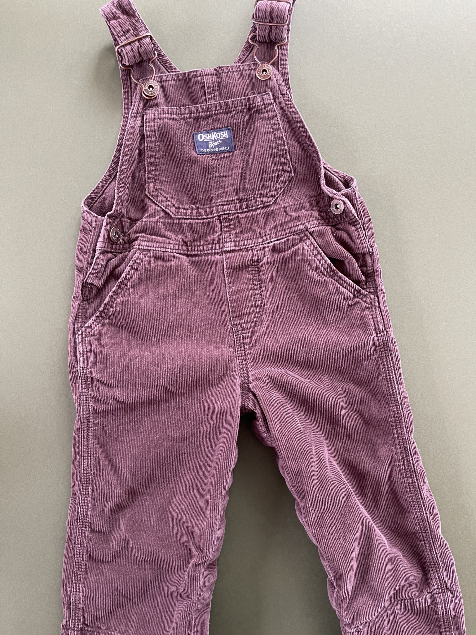 Vintage: Brown Corduroy OshKosh Overalls (multiple sizes