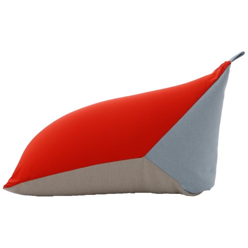 三角ビーズクッション 三色 背もたれ おしゃれ フロアクッション