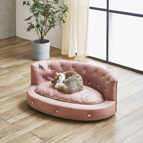 姫系コンパクトペットソファー PSO-MG-PK-M 後藤家具物産 猫用ベット