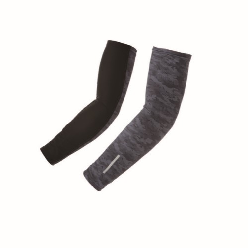 冷感アームカバー カモフラブラック DCM 腕カバー カモフラブラック