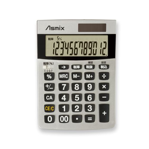 消費税電卓(S) C1226S アスカ 電卓 | ホームセンター通販はDCMオンライン