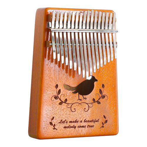 指で弾くピアノ カリンバ初心者セット 絵柄付きタイプ SH-06-KPA17--B