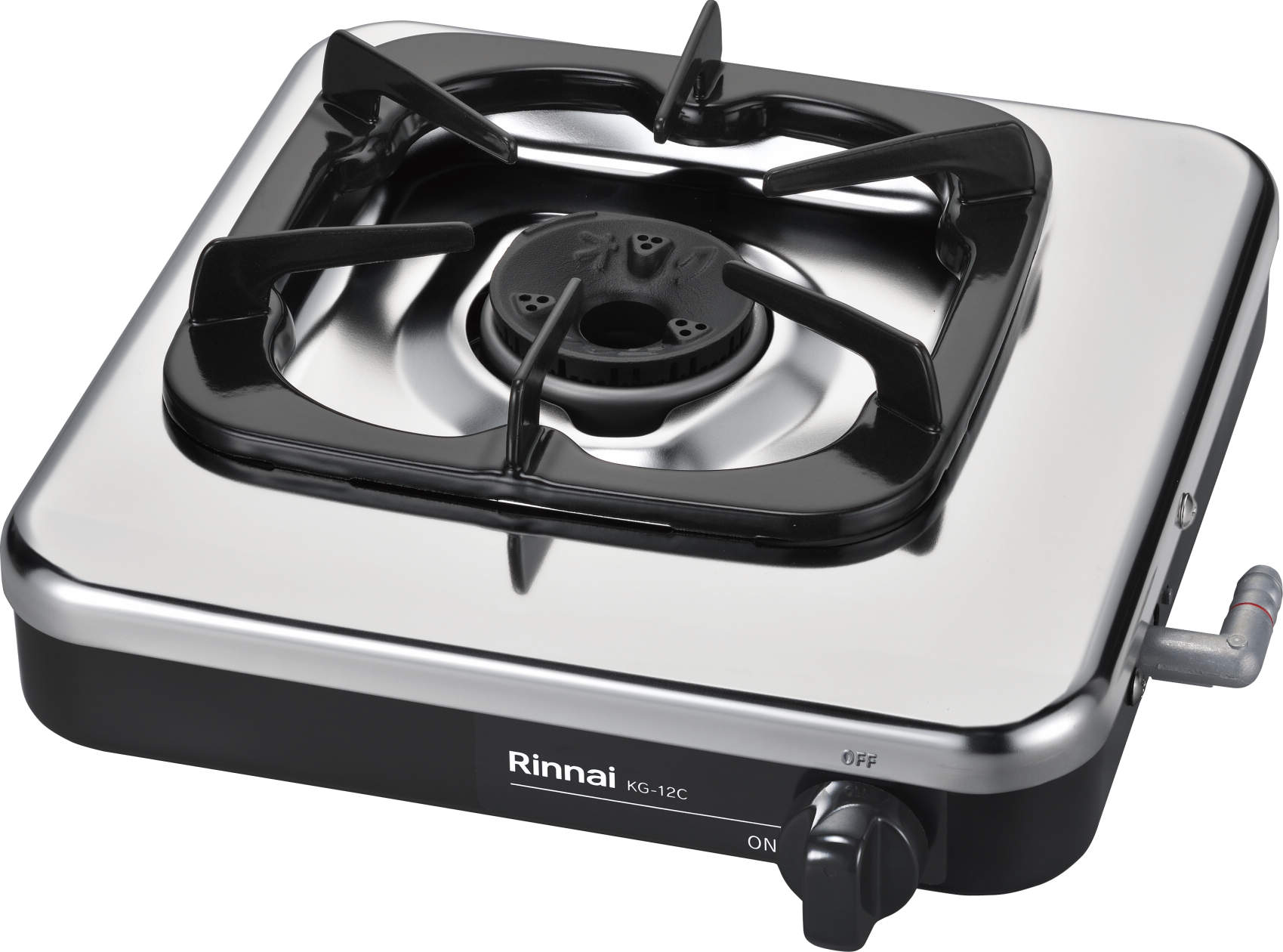 1126-5 Rinnai 2口ガスコンロ ガステーブル RT31NHS-L 14年製 都市ガス12A.