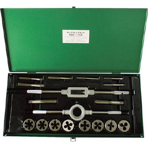 タップダイスセットM6－M18 M618 ライト タップダイス