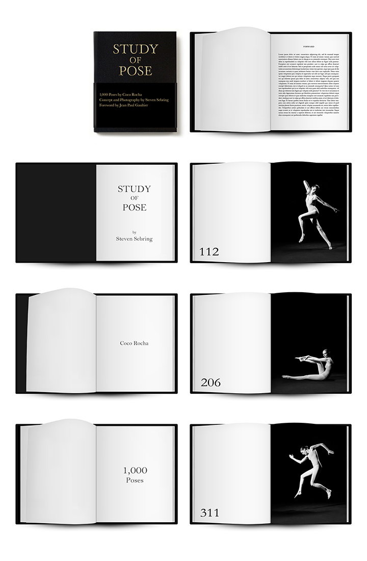 Study of Pose: 1000 Poses by Coco Rocha