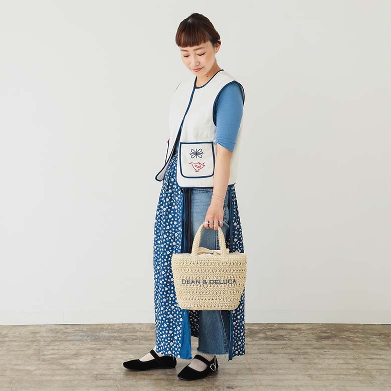 BEAMS COUTURE クロッシェバスケットバッグS（保冷バッグ付き