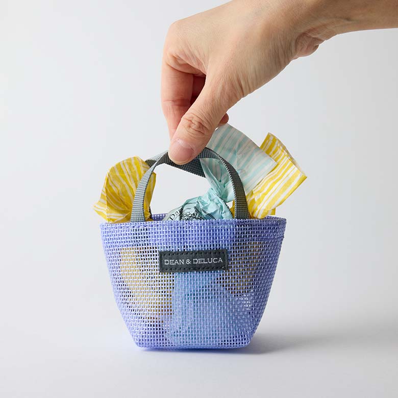 夏期クール便＞メッシュミニトートギフト 2025 ライラック|DEAN