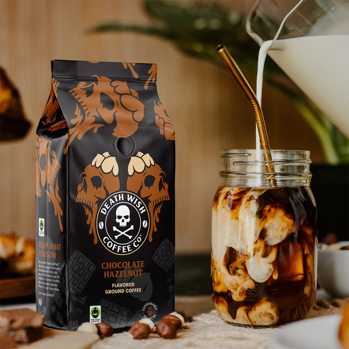 Chocolate Hazelnut Coffee – Death Wish Coffee