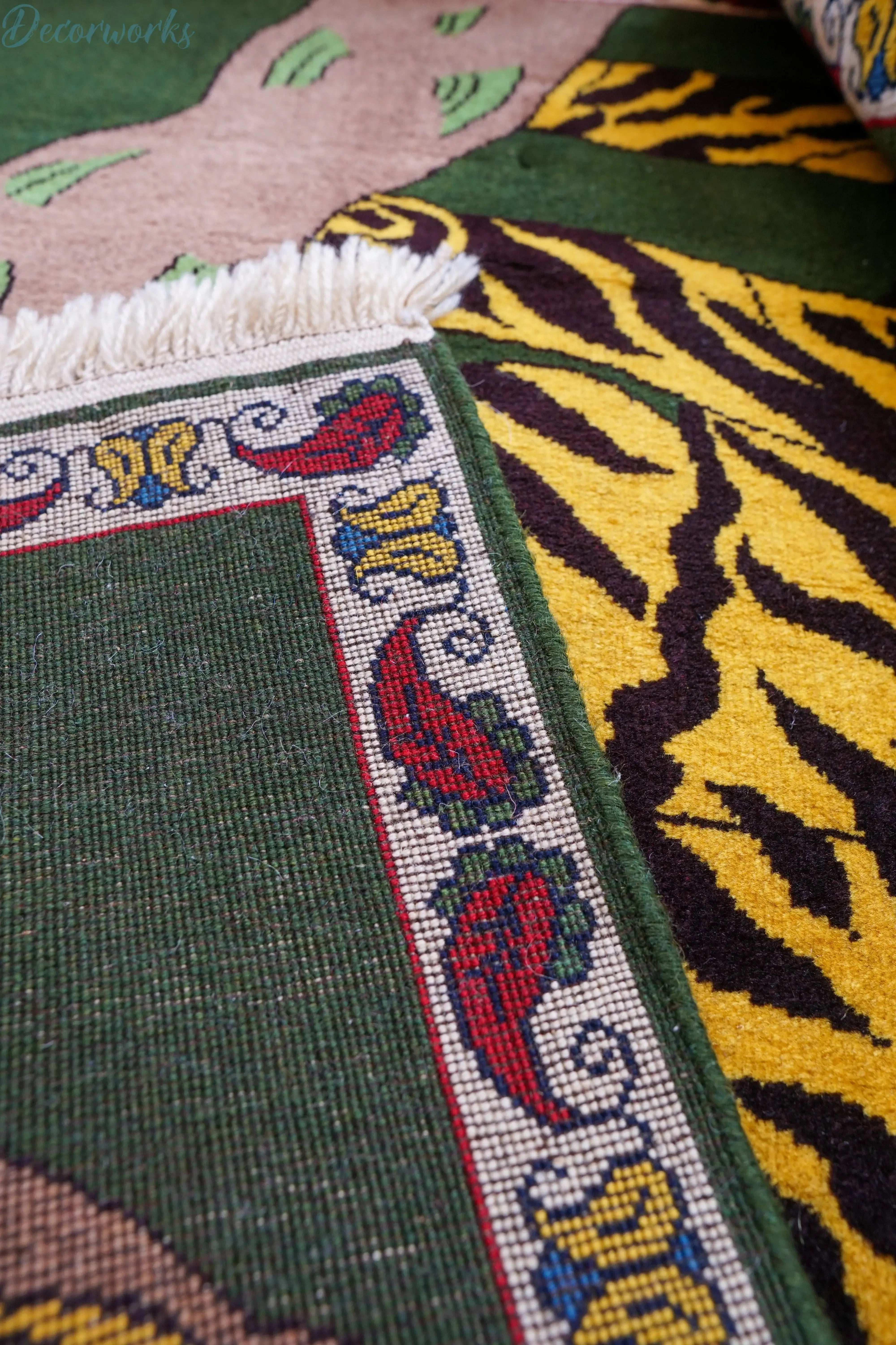 147x102cm 手織り ペルシャ絨毯 カシュカイ族 - Decorworks