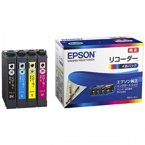 デンキチWeb / EPSON 純正インクカートリッジ リコーダー 4色パック