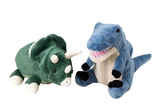 卵から恐竜～トリケラ＆スピノ～｜祝電｜ぬいぐるみ | 電報の申込は