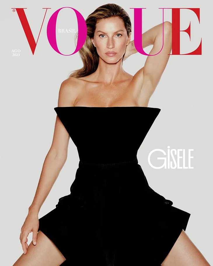 Gisele Bündchen Covers Vogue Brasil August 2023 Issue