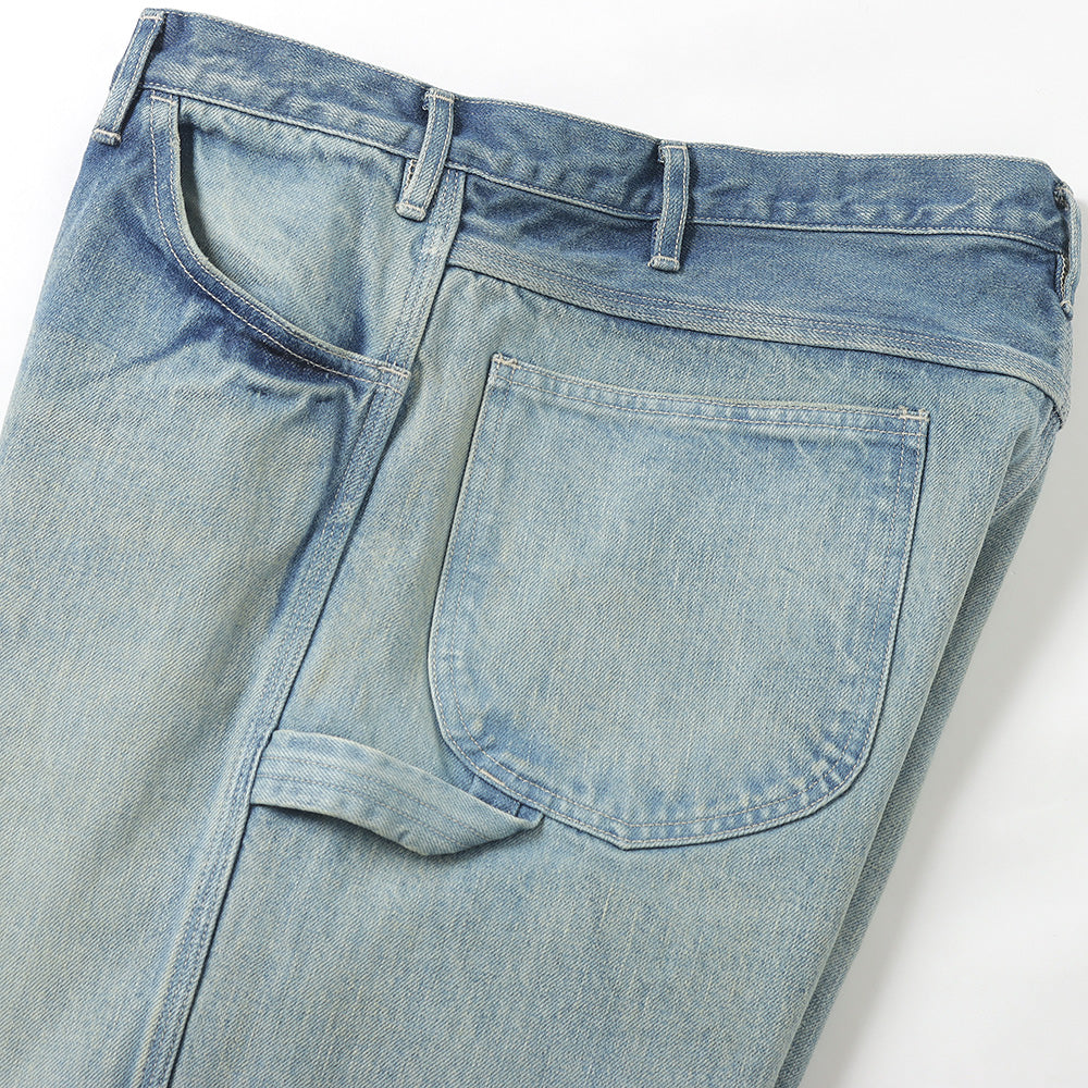 AURALEE(オーラリー)SELVEDGE FADED HEAVY DENIM PAINTER PANTS