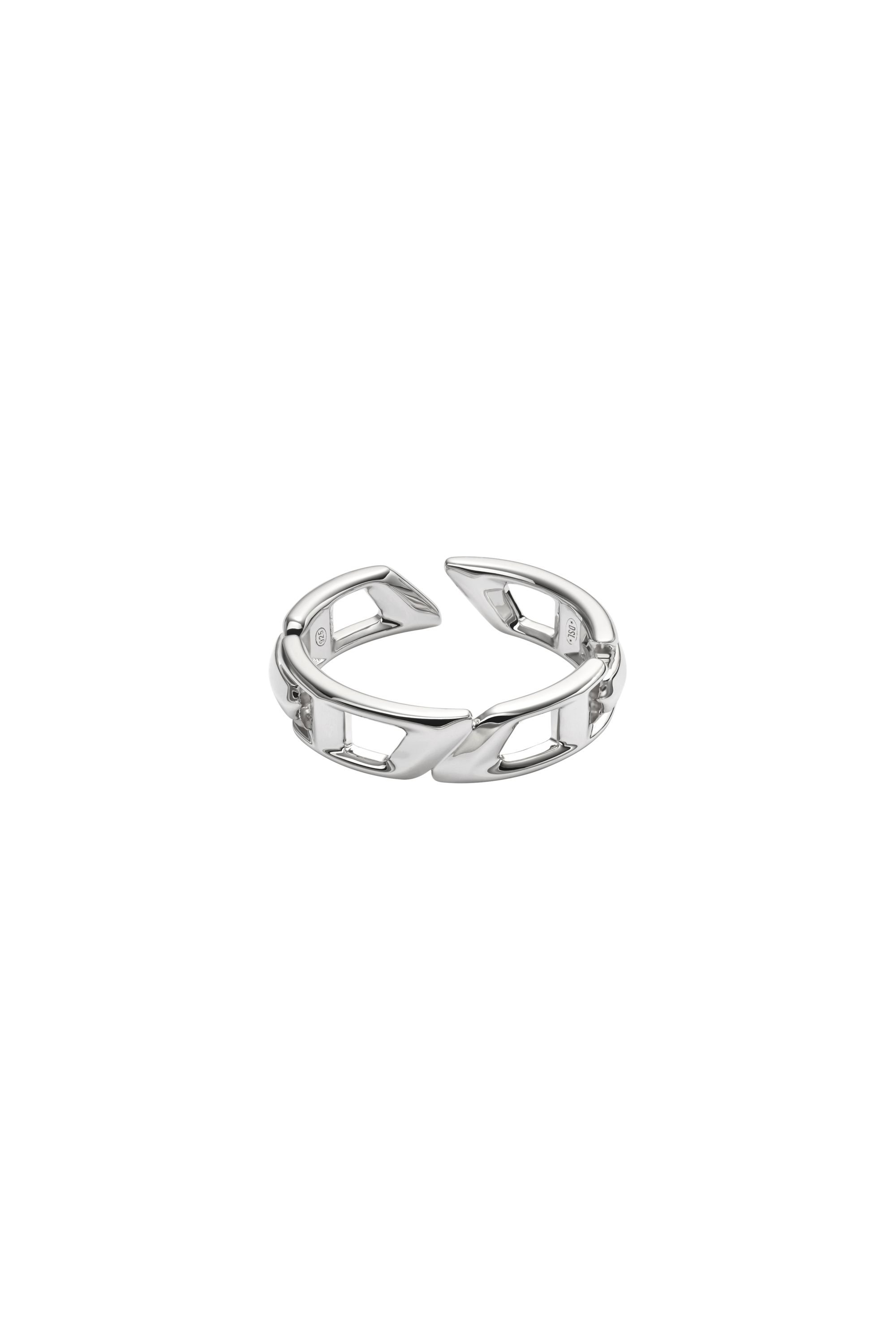 DL1349040 STERLING SILVER JEWEL リング｜シルバー｜ウィメンズ｜DIESEL