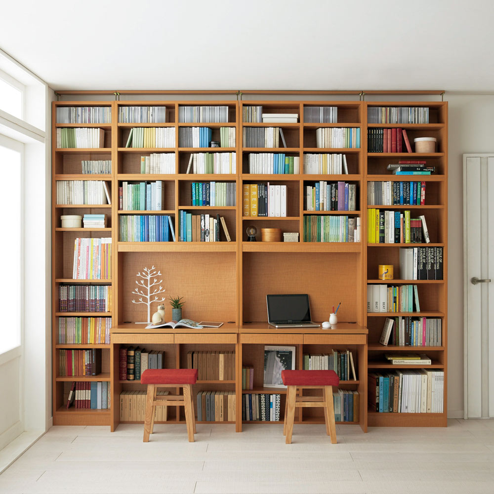 Lumiere/ルミエル クリアブックシェルフ 幅102cm ディノスANAmall店