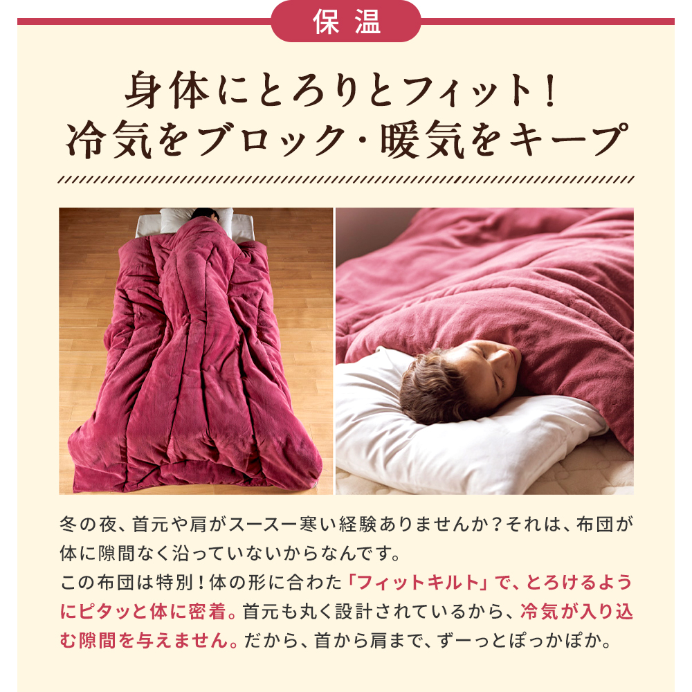 ヒートループ（R）羽毛入り掛け布団 シングル ディノスANAmall店