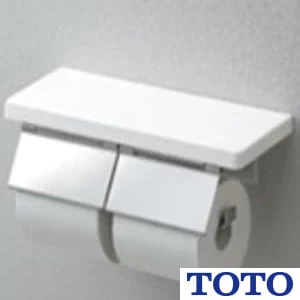 TOTO YH403FW#NW1 棚付二連紙巻器 通販(卸価格)|トイレアクセサリー