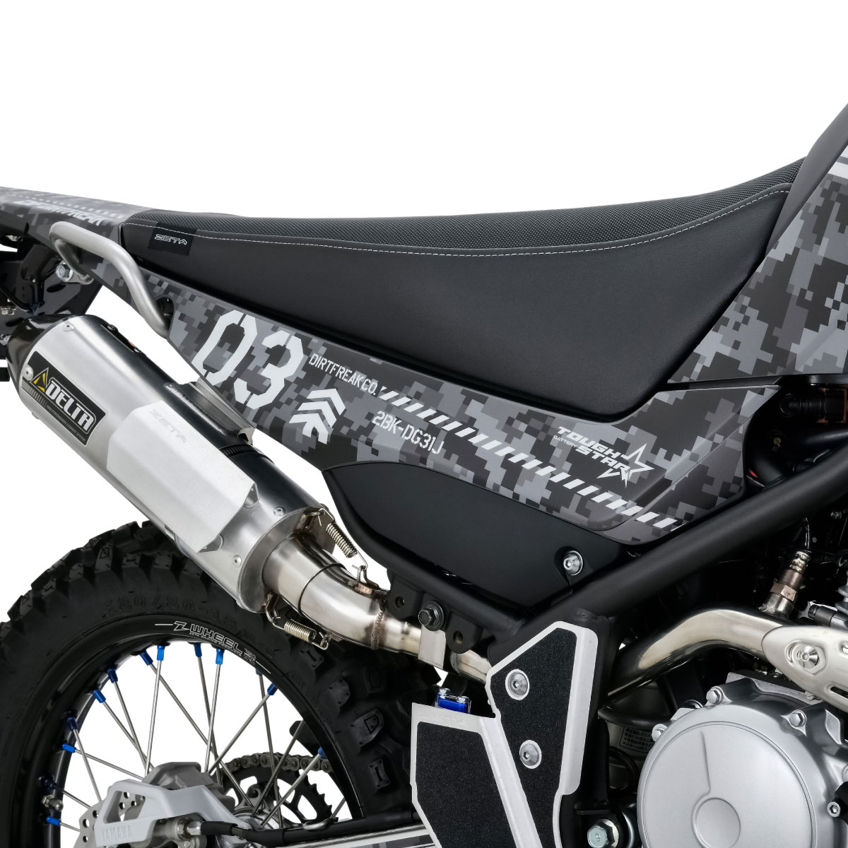 ZETA RACING オリジナルグラフィックキット セロー250(2018-2020
