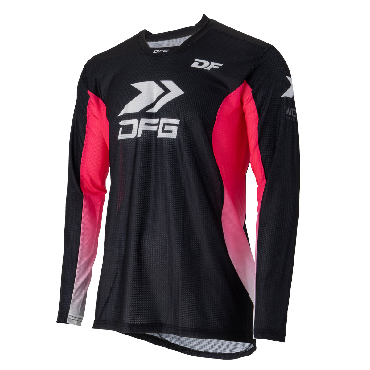 ワークスジャージ チャンプ ブラック/ ピンク｜ダートフリーク / DIRTFREAK