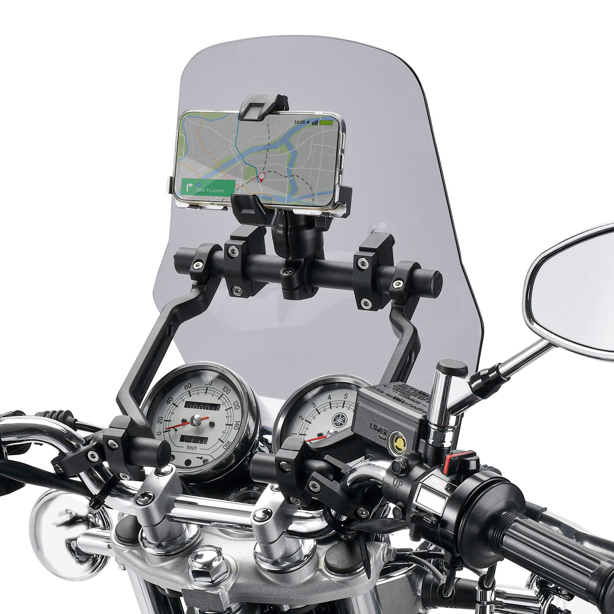 エクスプローラーウィンドシールド DAX125用 ショートタイプ