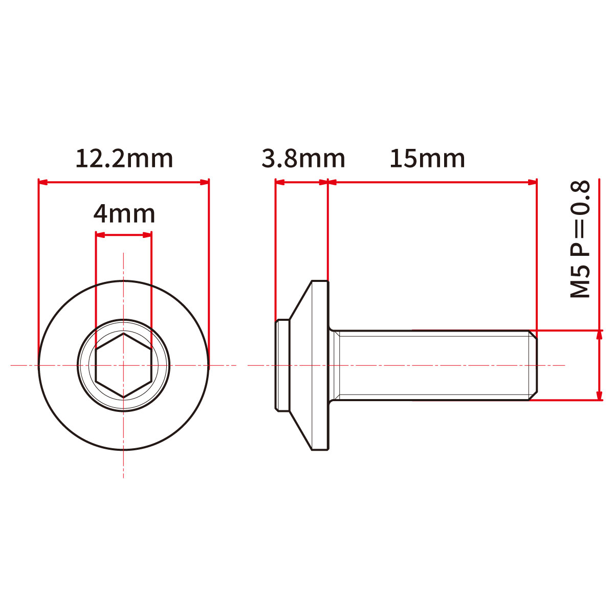 スクリーンボルト｜ダートフリーク / DIRTFREAK