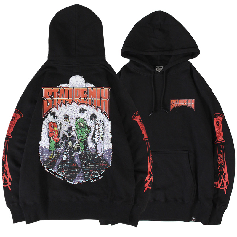 KINGSIZE（キングサイズ）× BEAN BALL RECORDS “STAY REMIX HOODY