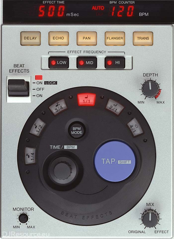 Pioneer EFX-500 - Effectors | DJResource