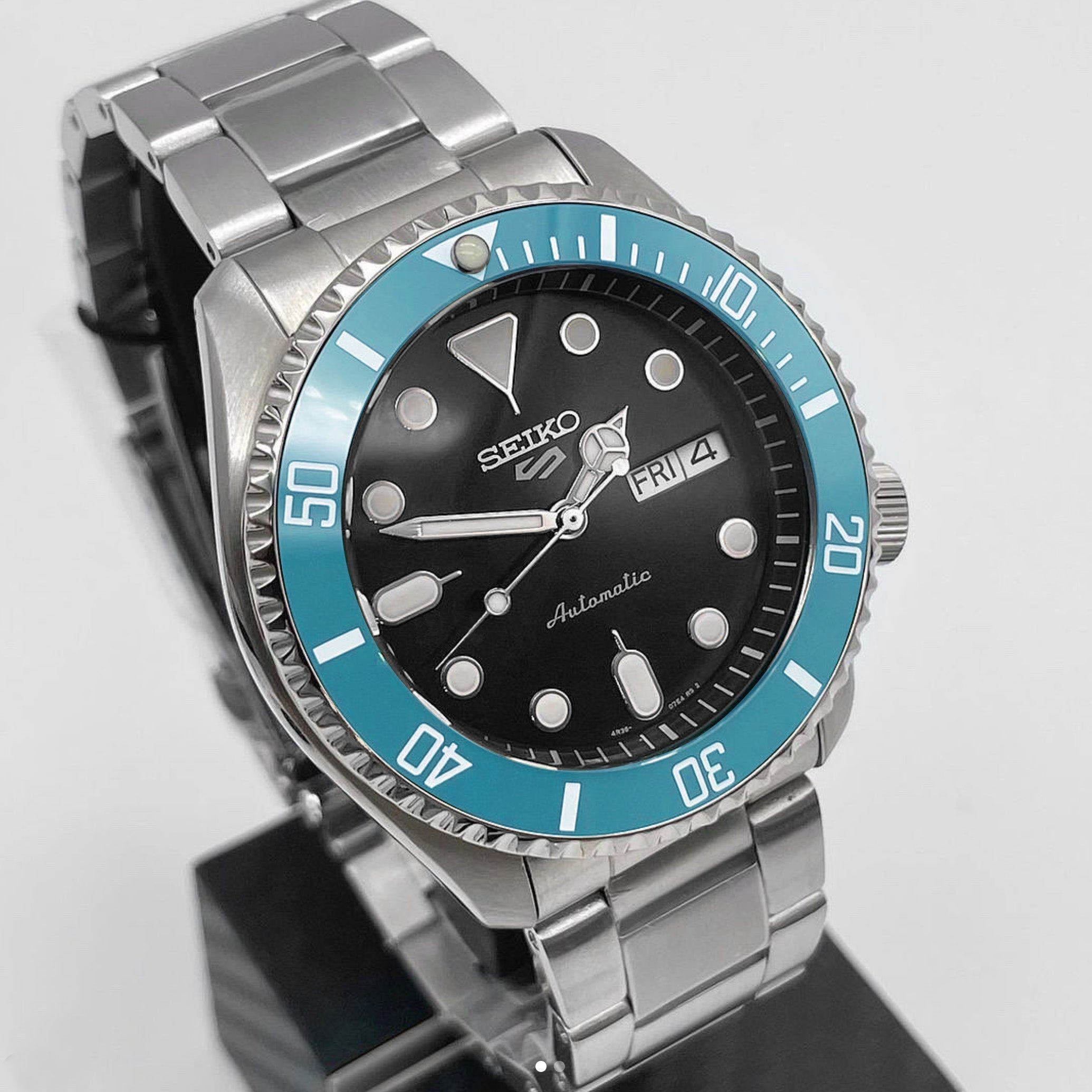 Ceramic Insert - 007 Sub Turquoise - DLW WATCHES