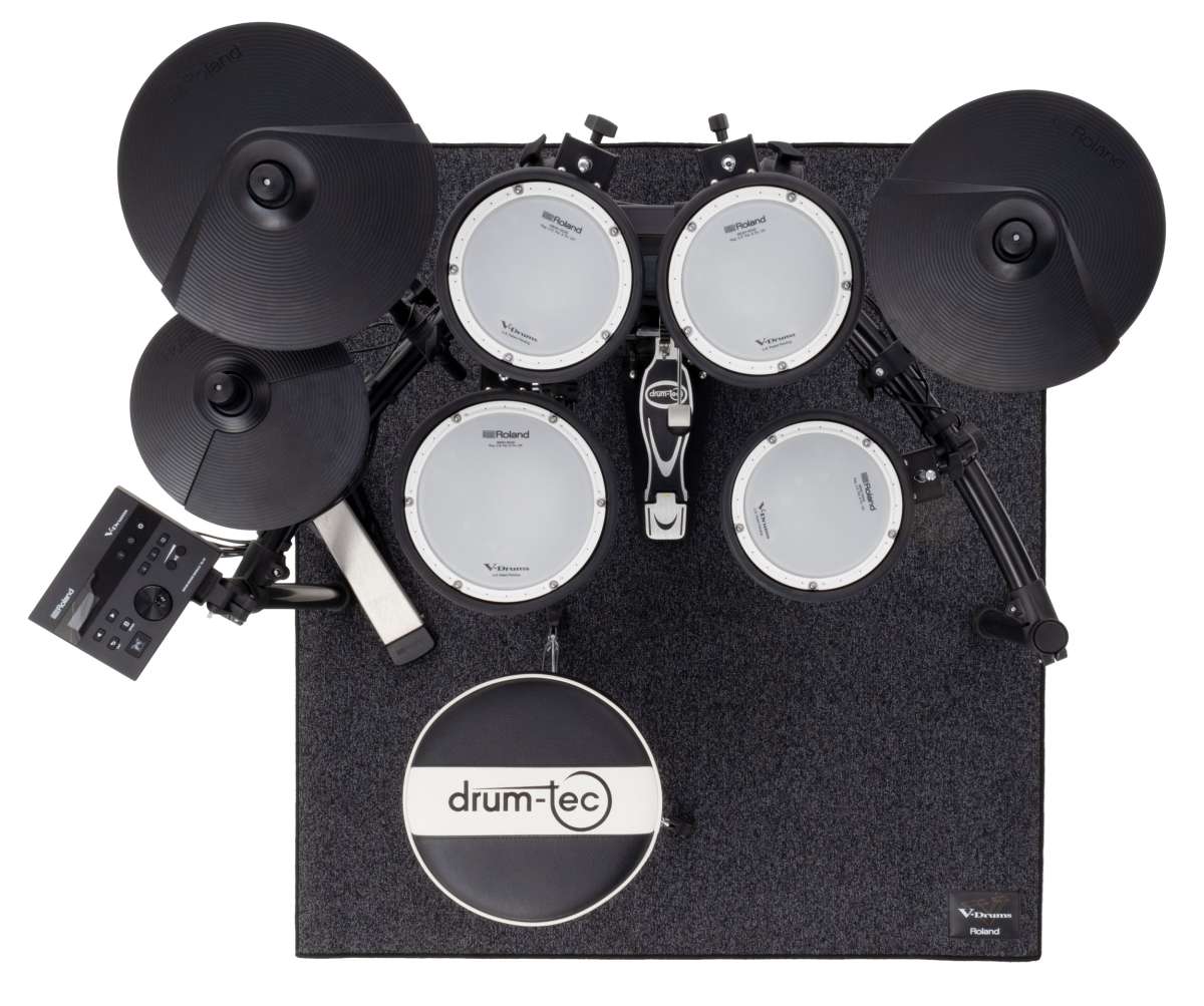 Roland TDM-10 sound-absorbing drum carpet | drum-tec